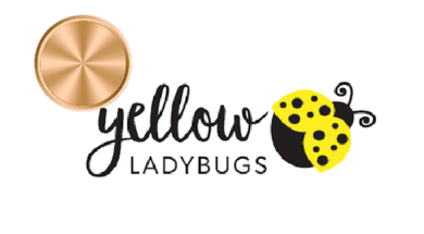 yellow lady bugs bronze